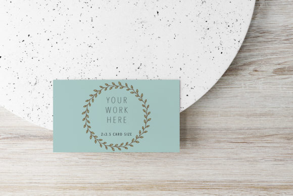 Business Card Mockup - 2 for Business Cards
