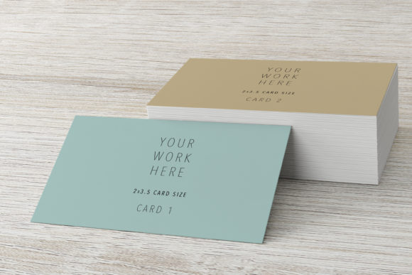 Business Card Mockup - 7 and Business Cards