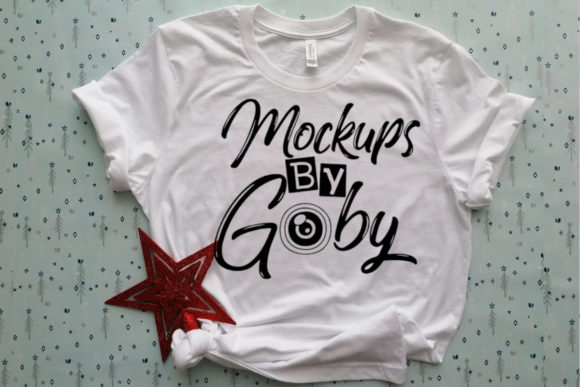 Christmas White T-Shirt Mockups for Branding