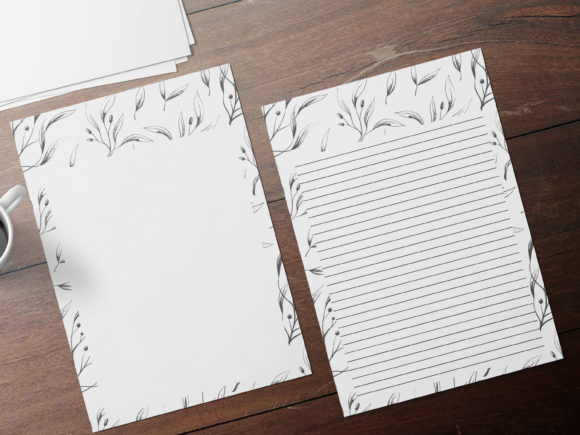 Elegant Simple Stationery Papers