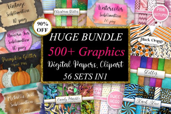 Huge Graphics Bundle: A Creative Asset for Real Projects