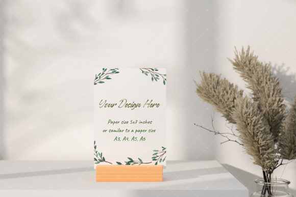 Postcard Greeting Card Mockup 3