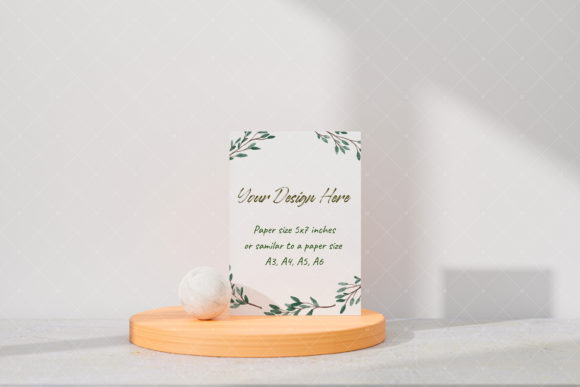 Postcard Greeting Card Mockup 7 & Gift Cards Amp