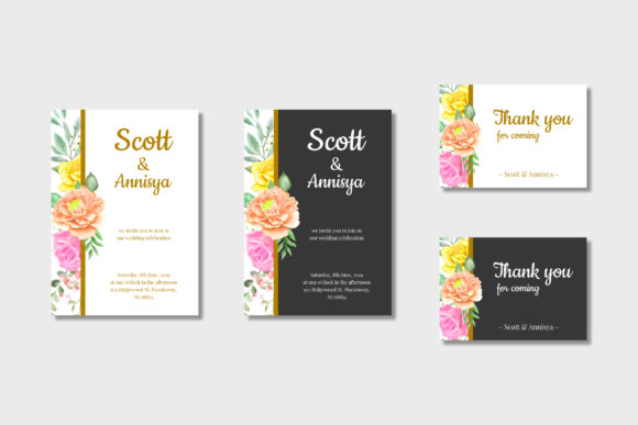 Wedding Invitation Vol.3 and Print Templates